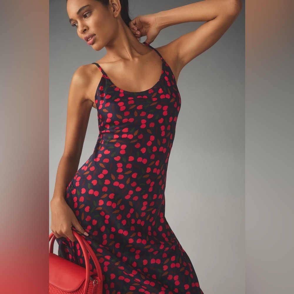 Anthropologie/Conditions Apply Elva midi dress